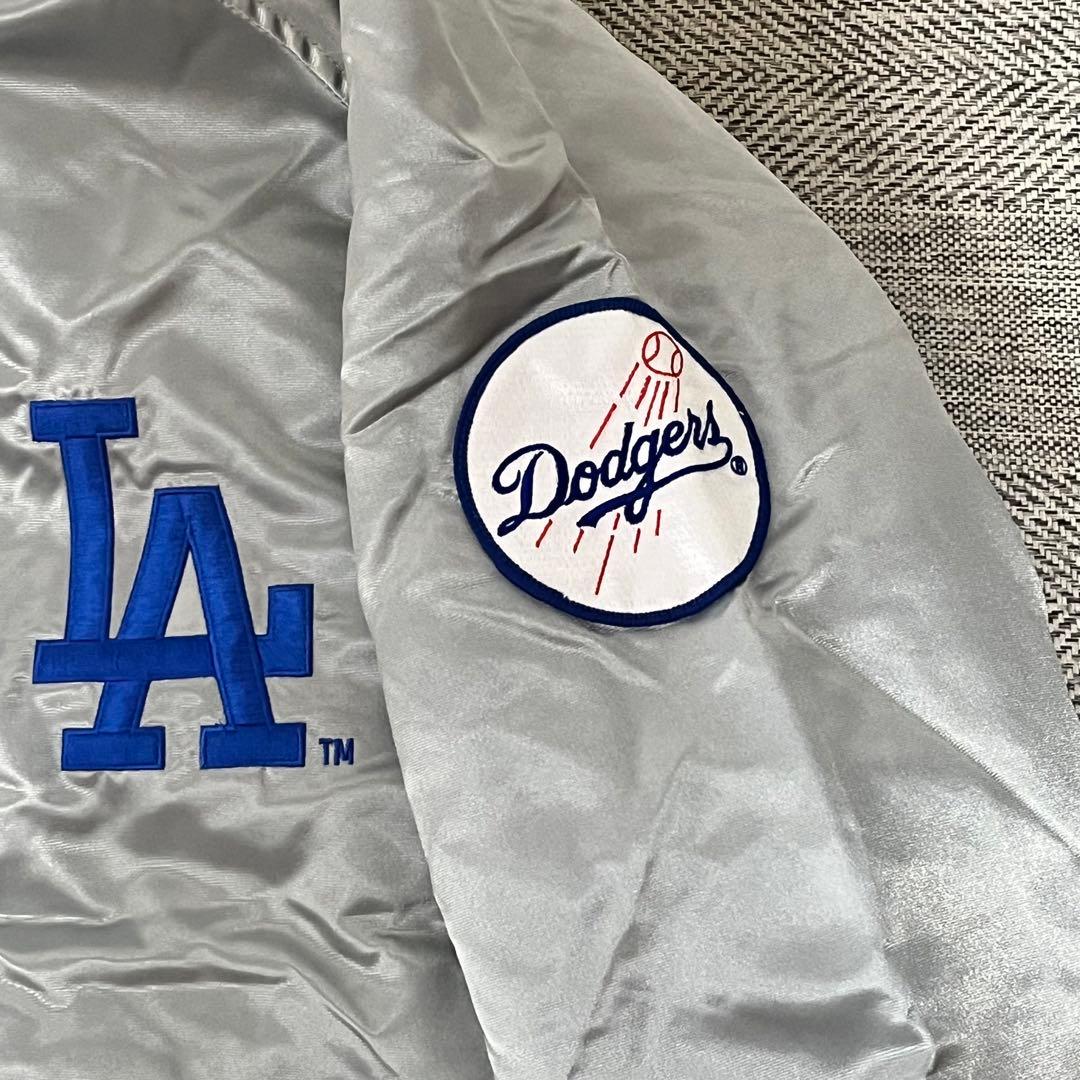 未使用タグ付き　90s ロサンゼルスドジャース　ベンチコート　野茂茂雄