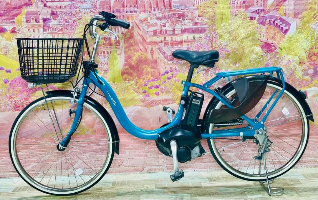 K2517 電動自転車ヤマハ パス ママチャリ 24インチ 送料無料