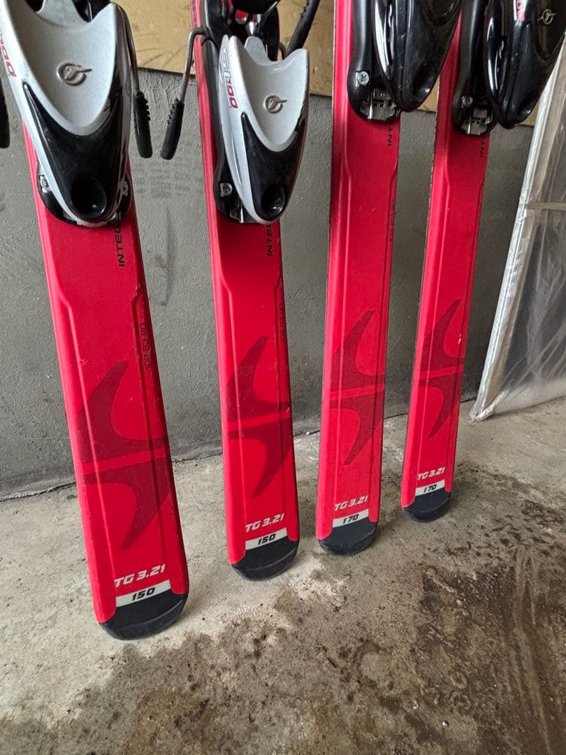 ★Blizzard カービングスキー スキー板2セット★ケース付き