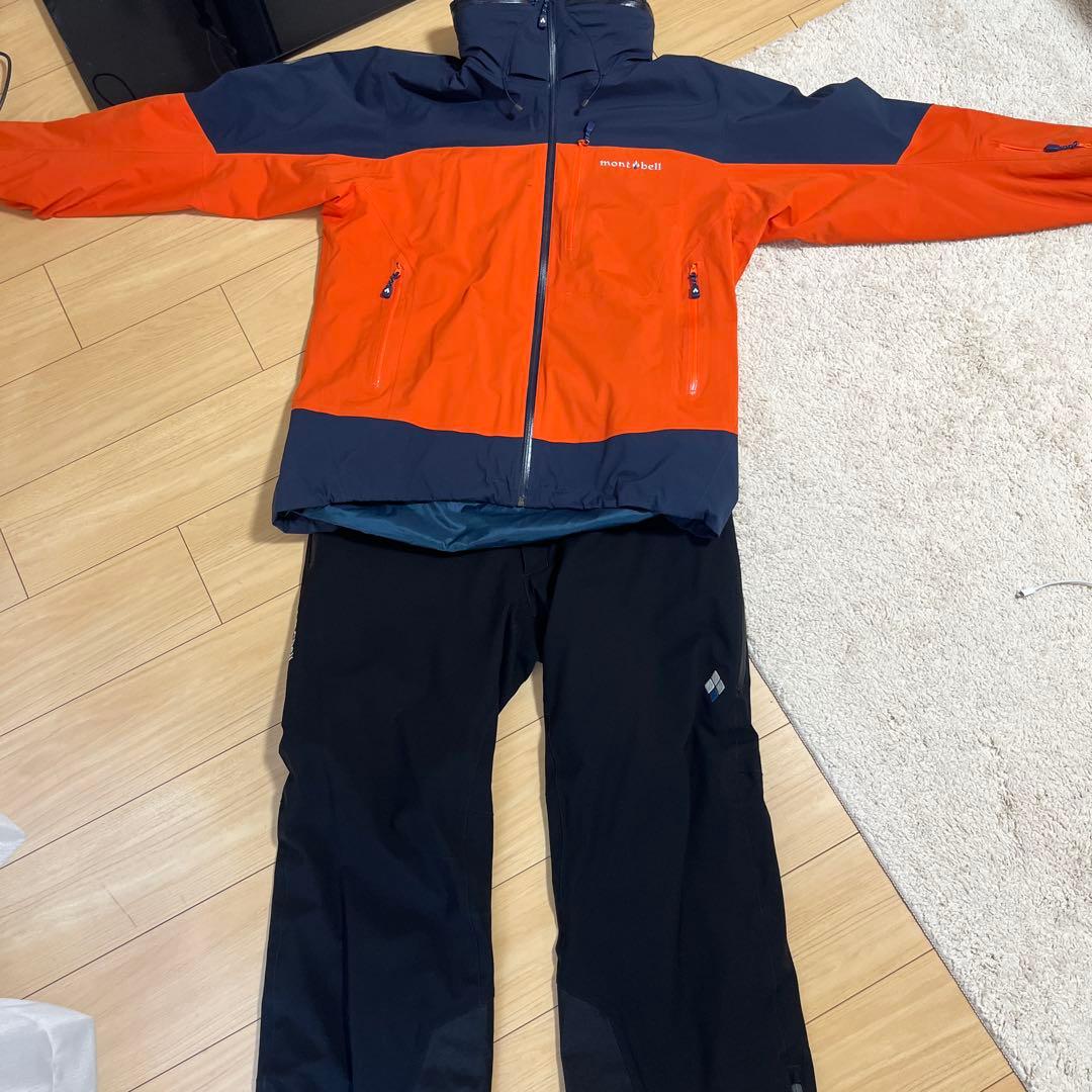 【値下げ可能です】 モンベルスキーウェア　上下(XL)セット。