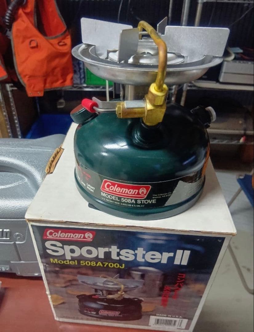 未使用ColemanSportsterIIシングルバーナーコンロ508A700J