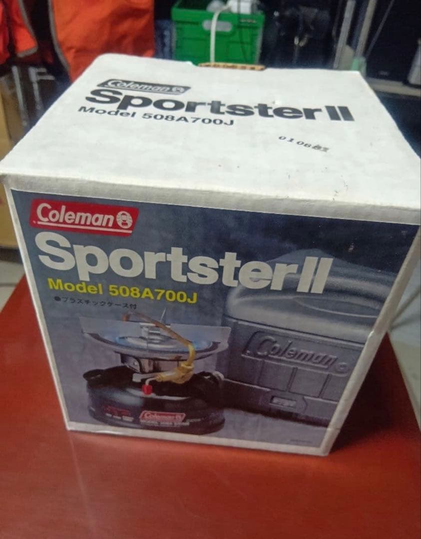 未使用ColemanSportsterIIシングルバーナーコンロ508A700J