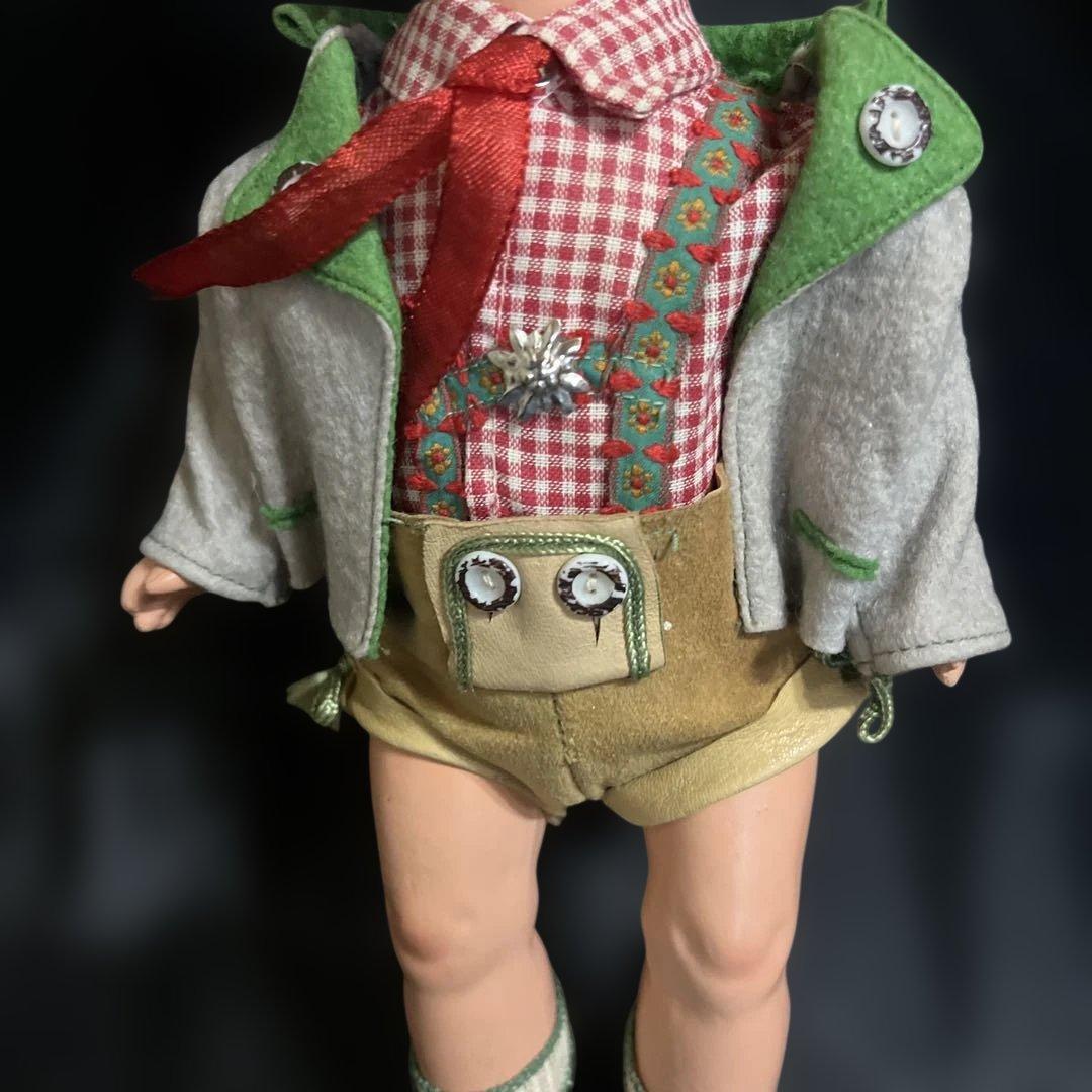 ドイツ　ヴィンテージ人形　アンティーク　オブジェ　コレクション　昭和レトロ