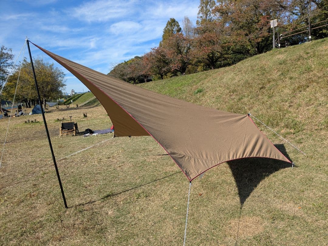 テンマクデザイン　ムササビウイング13ft　TC焚き火version