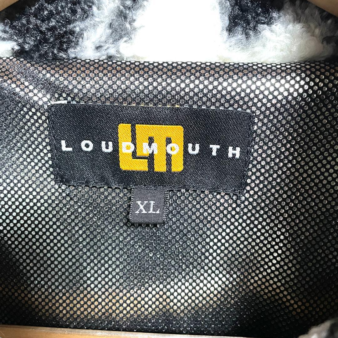 【フォロー割】 美品 ラウドマウス 裏蓄熱ボアフリースベスト 中綿 メンズ XL