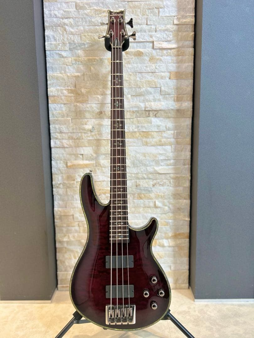 【お値下げ不可】Schecter AD-C-4-HR EMG スルーネック