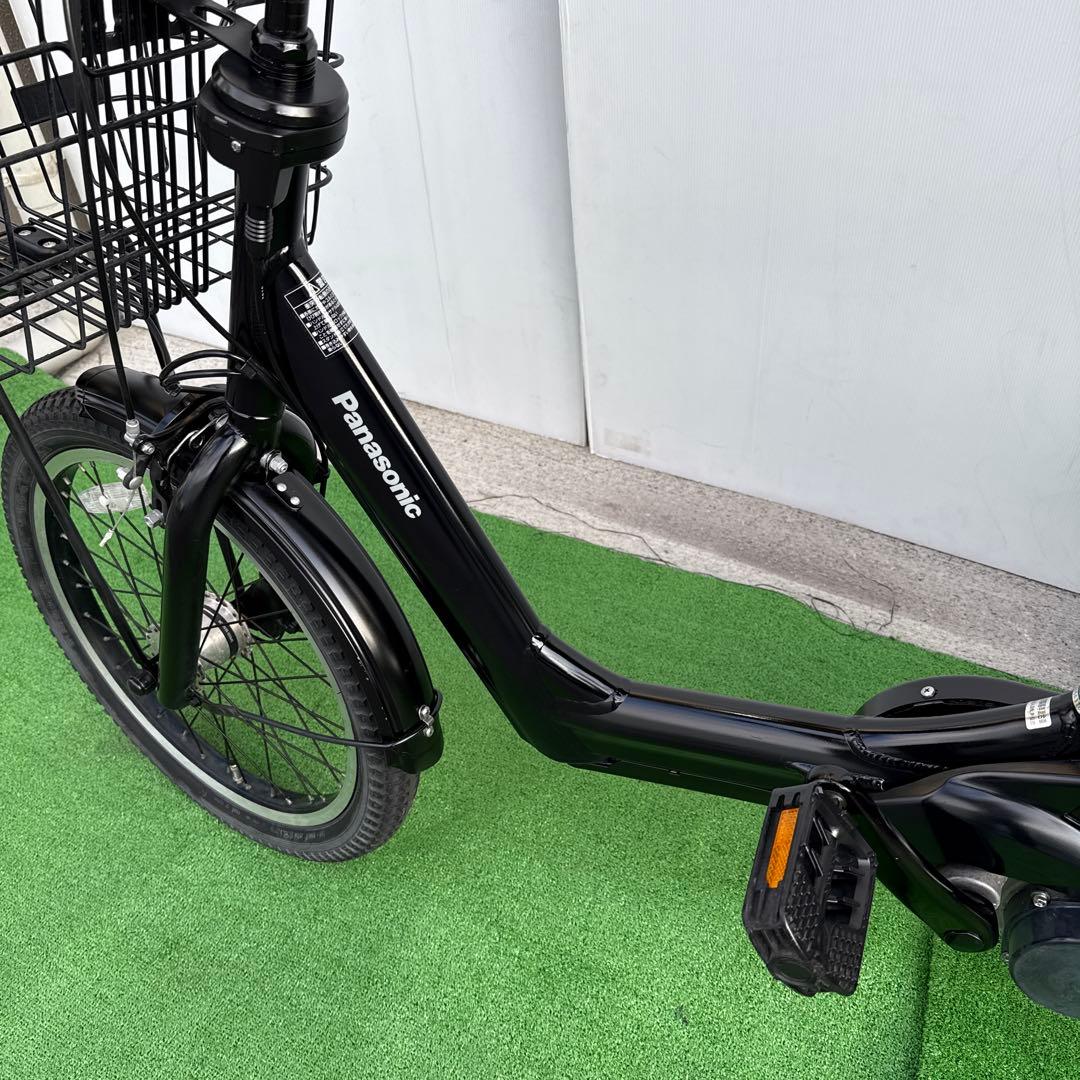 Panasonic電動アシスト自転車20インチ ブラック【引き取り限定】