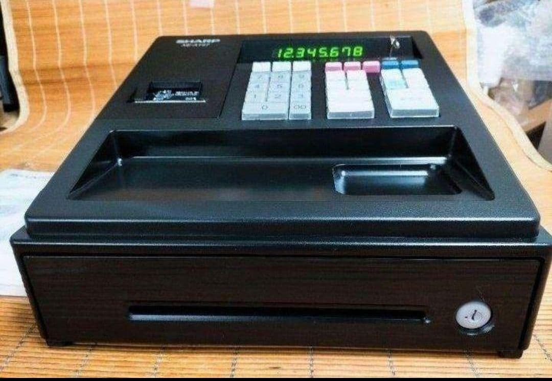 シャープレジスター　XE-A147　PC連携売上管理フル設定無料　307006