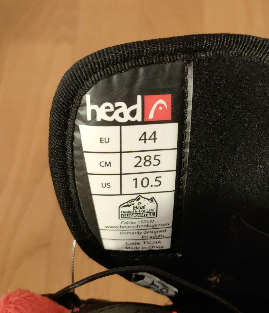 HEAD SCOUT BOA スノーボードブーツ 28.5cm ブラック/レッド
