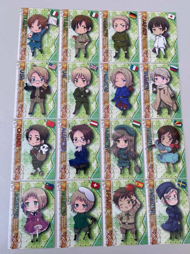 Axis Powers ヘタリア トレーディングカード 54枚セット