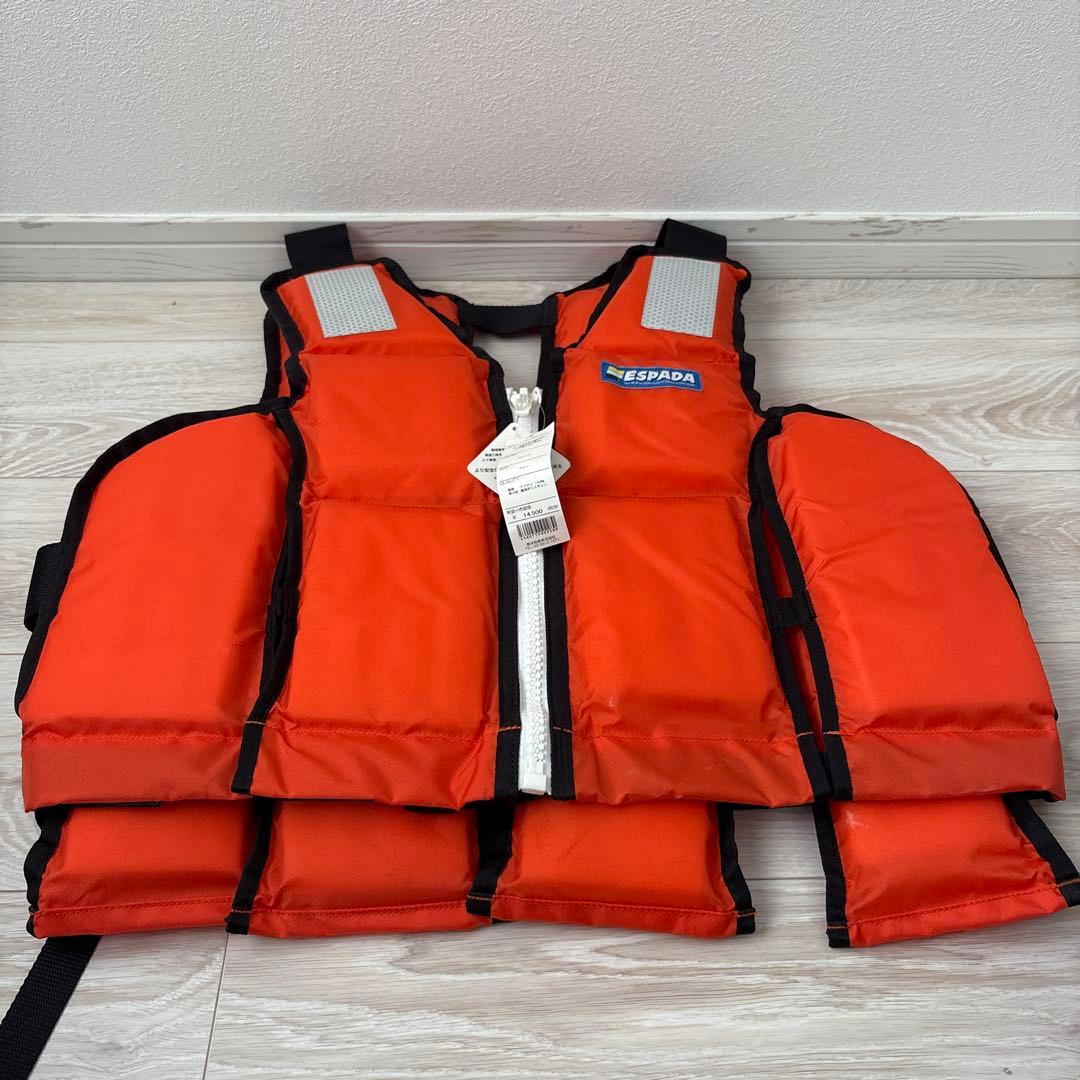 ESPADA ライフジャケット オレンジ