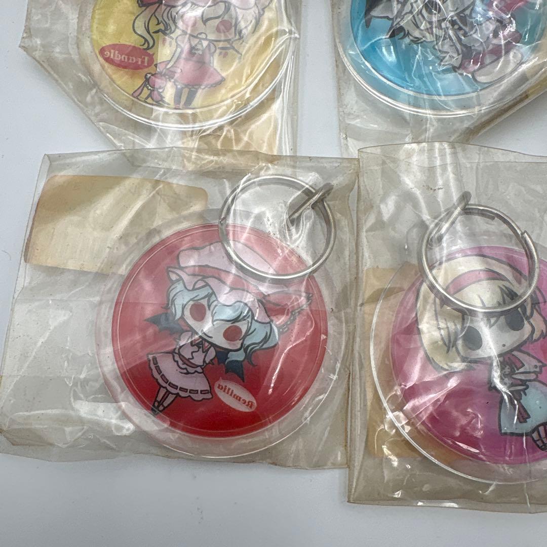 東方project　アクリルキーホルダー　　4個　まとめ　7-2