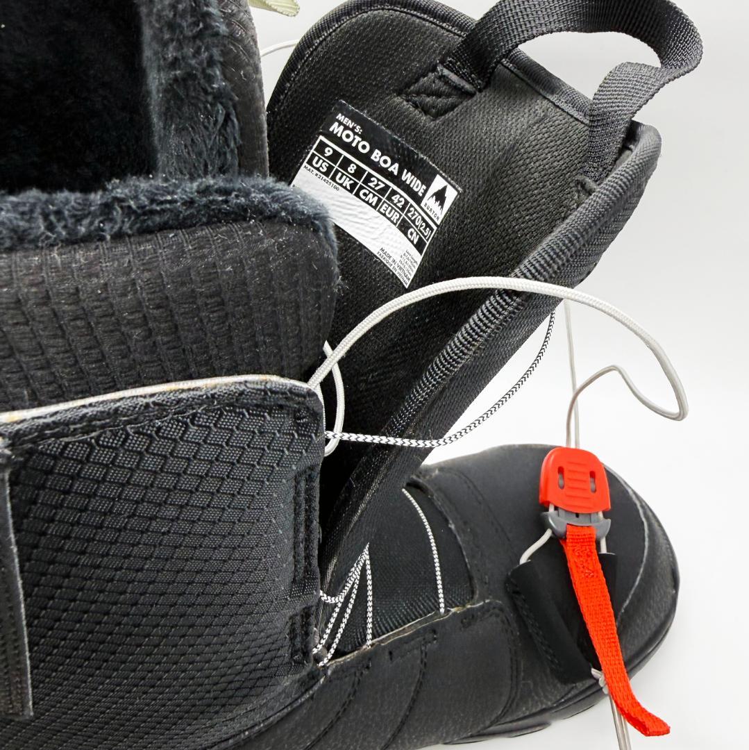 t*6様 Burton メンズ モト BOA® ワイド スノーボードブーツ 中古