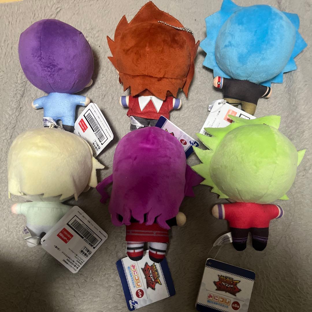 遊☆戯☆王 SEVENS みにコレ！ ぬいぐるみ まとめ売り 計6点セット