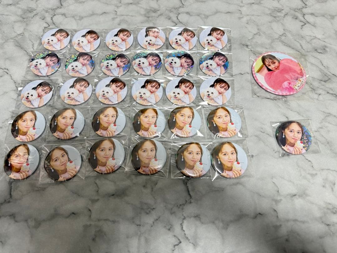 絵森彩 2ndファンミーティング 缶バッジ 82個セット