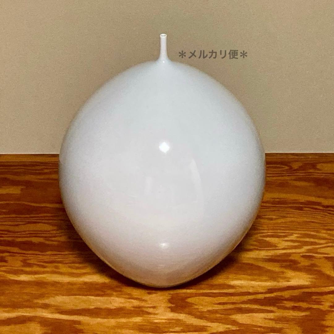 砥部焼 八瑞窯　白磁細口飾瓶 ／ 飾り壺 置物