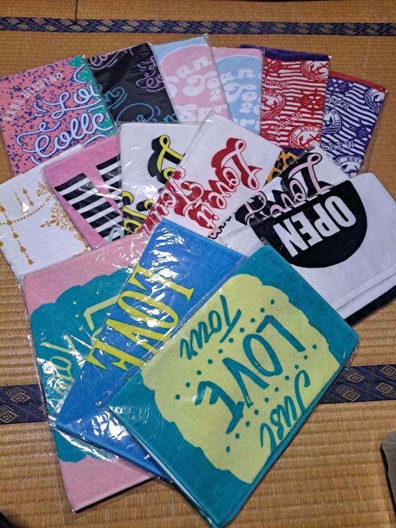 西野カナ フェイスタオルまとめ売り