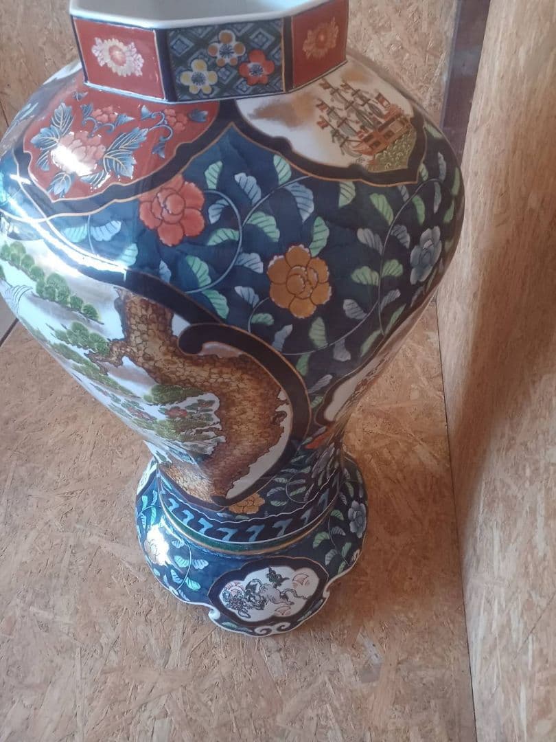 有田焼 金龍壷 博山作 伝統工芸品 希少 大型