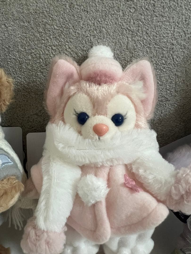 ダンシングスノーフレークス　ダッフィー　ステラルー　リーナベル　ぬいぐるみバッジ