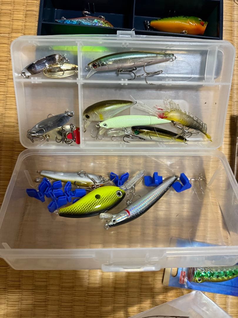 バス釣り引退セット　ルアー、ワーム