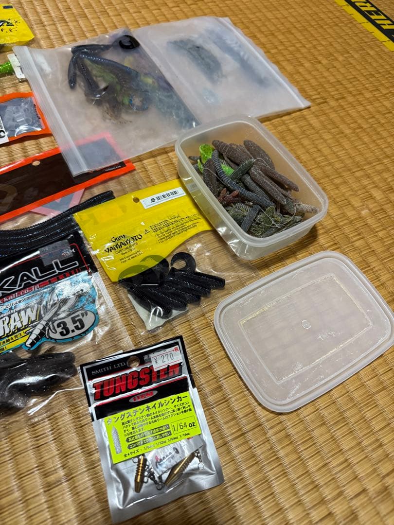 バス釣り引退セット　ルアー、ワーム