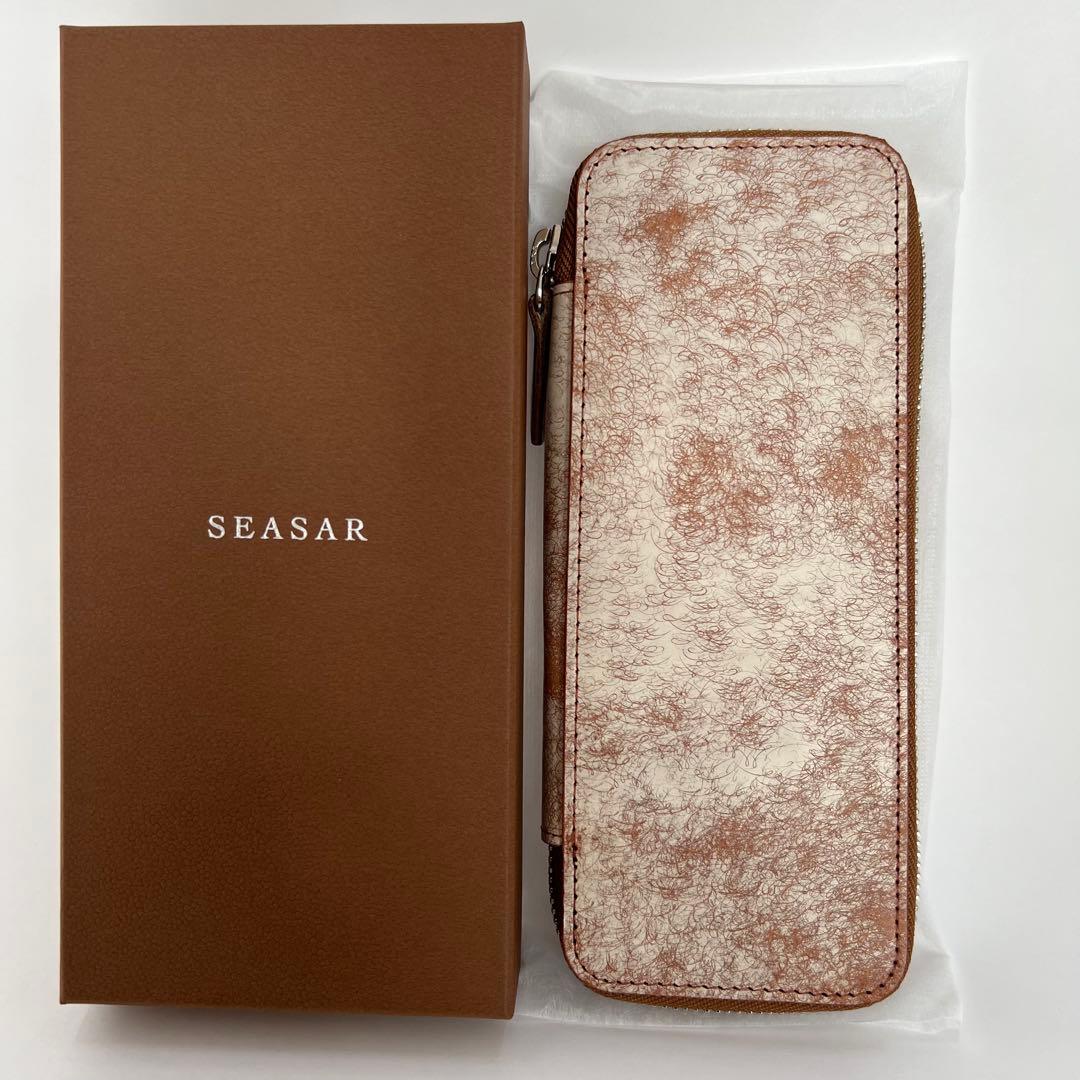 SEASAR Duct ペンケース ブラウン 本革 希少 未使用