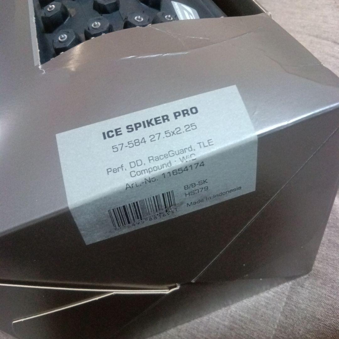 SCHWALBE　ICE SPIKER PRO 27.5 ２本セット