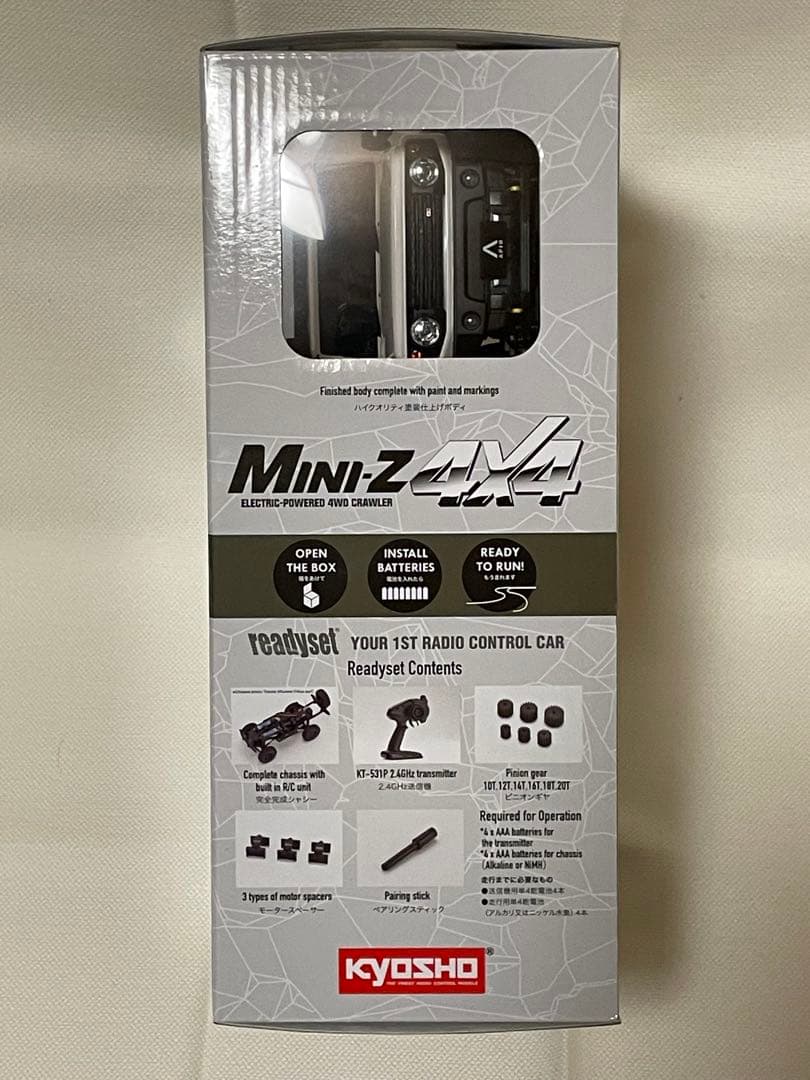 ホビーラジコン KYOSHO Mini-Z 4x4 Suzuki Jimny TS4