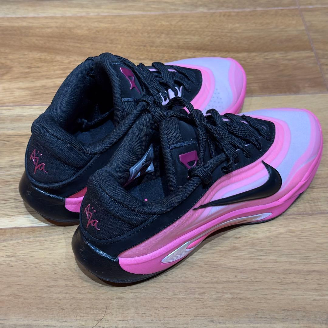 値下げ中超美品NIKE★A'One EPバスケットボールシューズピンク/ブラック