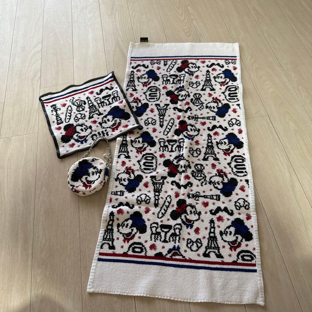 キャラクタータオル・ハンカチ・ポーチセット