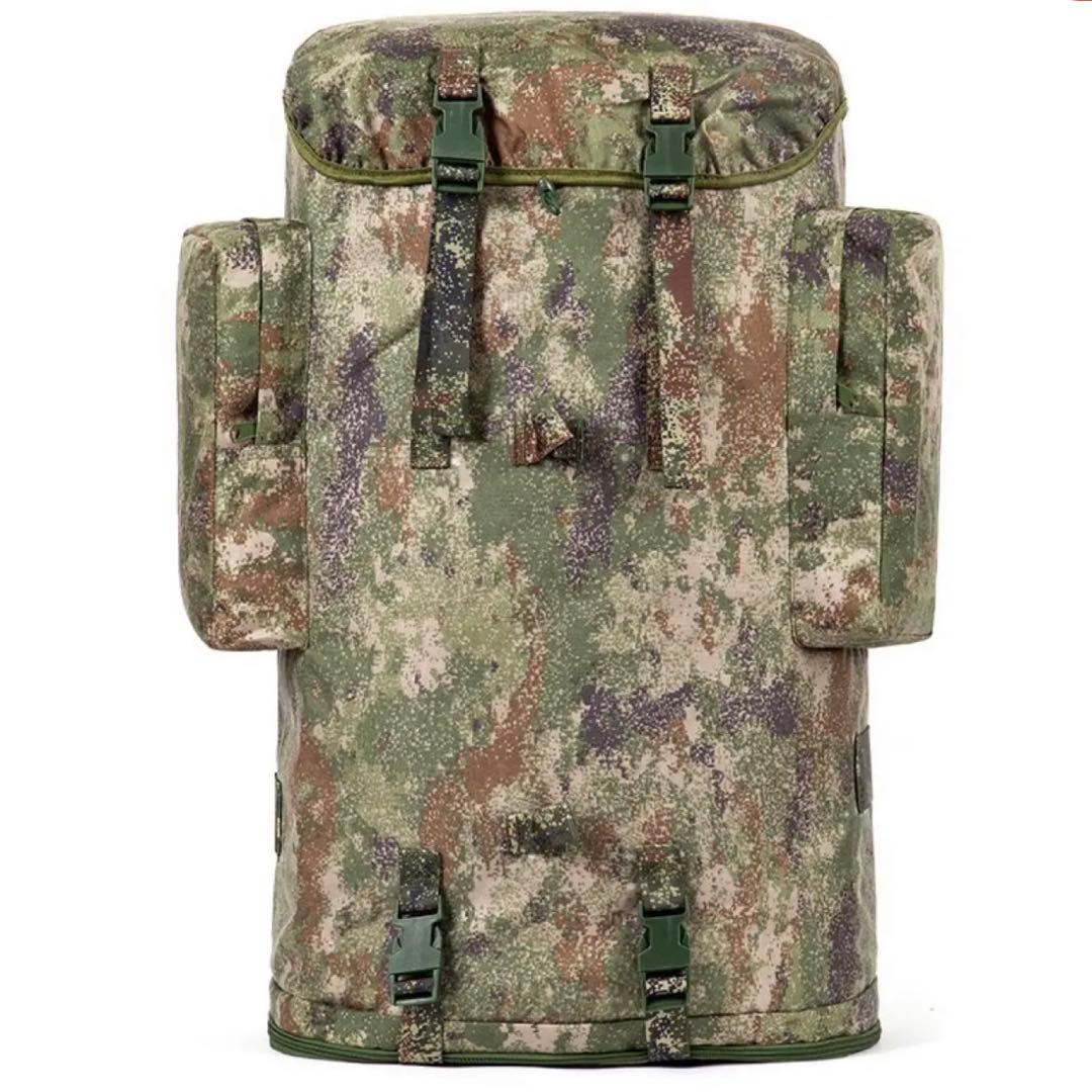 中国人民解放軍最新型21式迷彩星空迷彩リュックサック　大容量　鉄骨入り　携行具