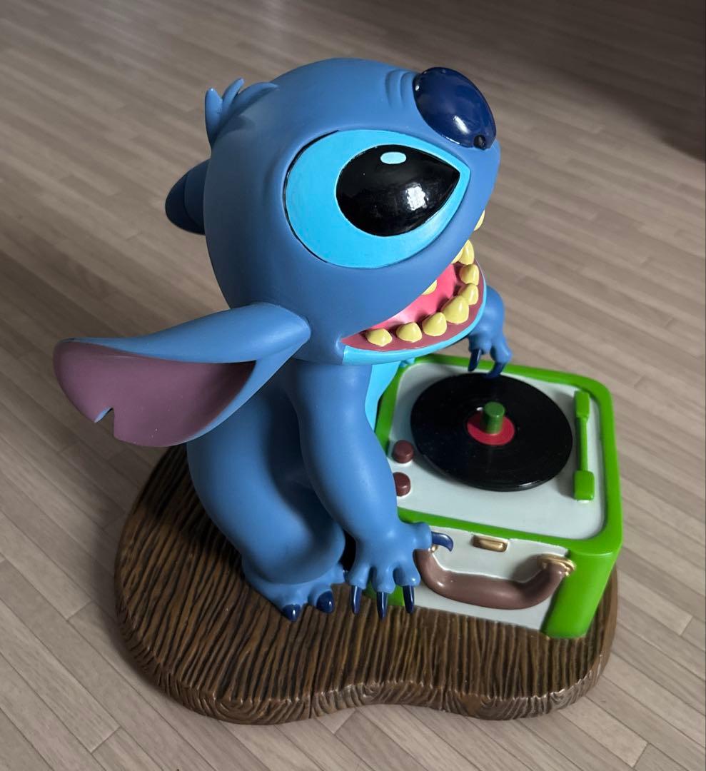 スティッチのオルゴールフィギュア 置物