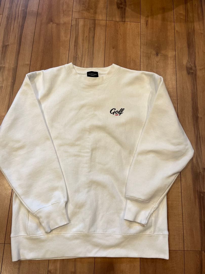 Clubhaus ELECTRICスウェット　L 白　ホワイトクラブハウス