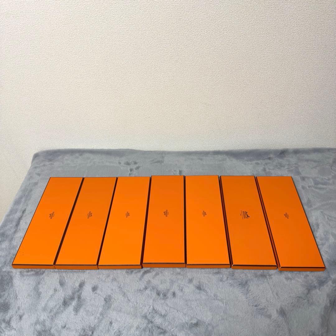 【美品】HERMES エルメス　ネクタイ空箱まとめ売り　14点
