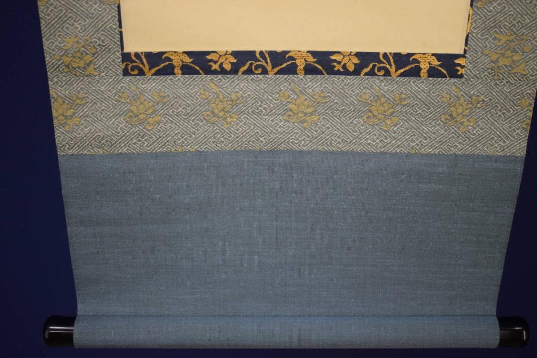 複製/千宗旦/利休居士像図/工芸/桐共箱付/布袋屋掛軸HH-406