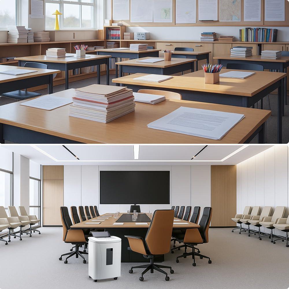 彡新品彡電動 シュレッダー 自動給紙160枚 細断時間30分 25L 家庭業務用