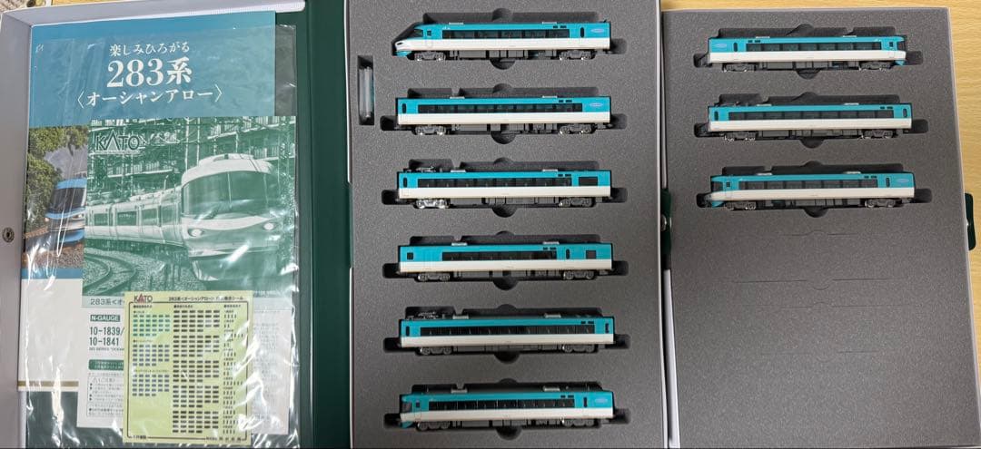 KATO283系オーシャンアロー9両セット（訳あり）