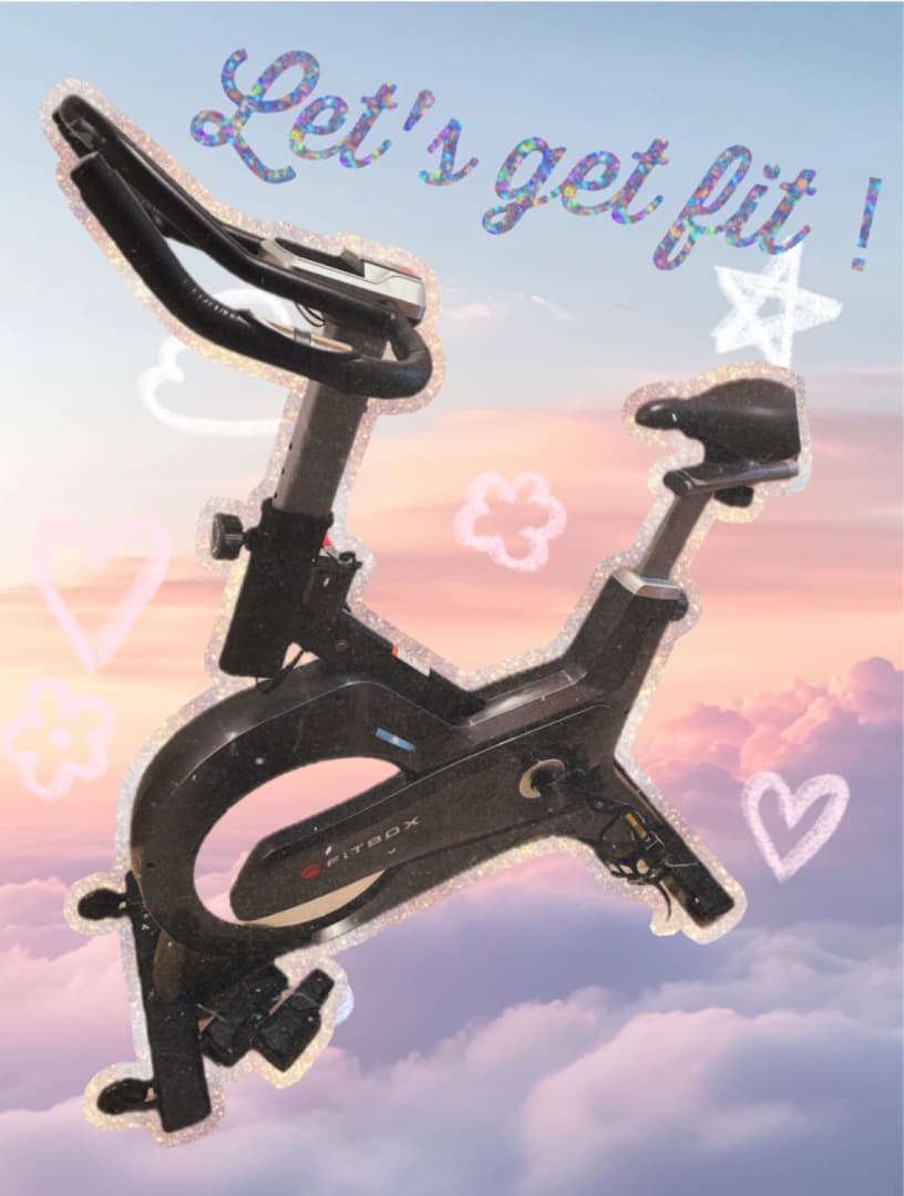 ★滝汗！お家フィットネス★FITBOXエアロバイク★静音★おまけ付