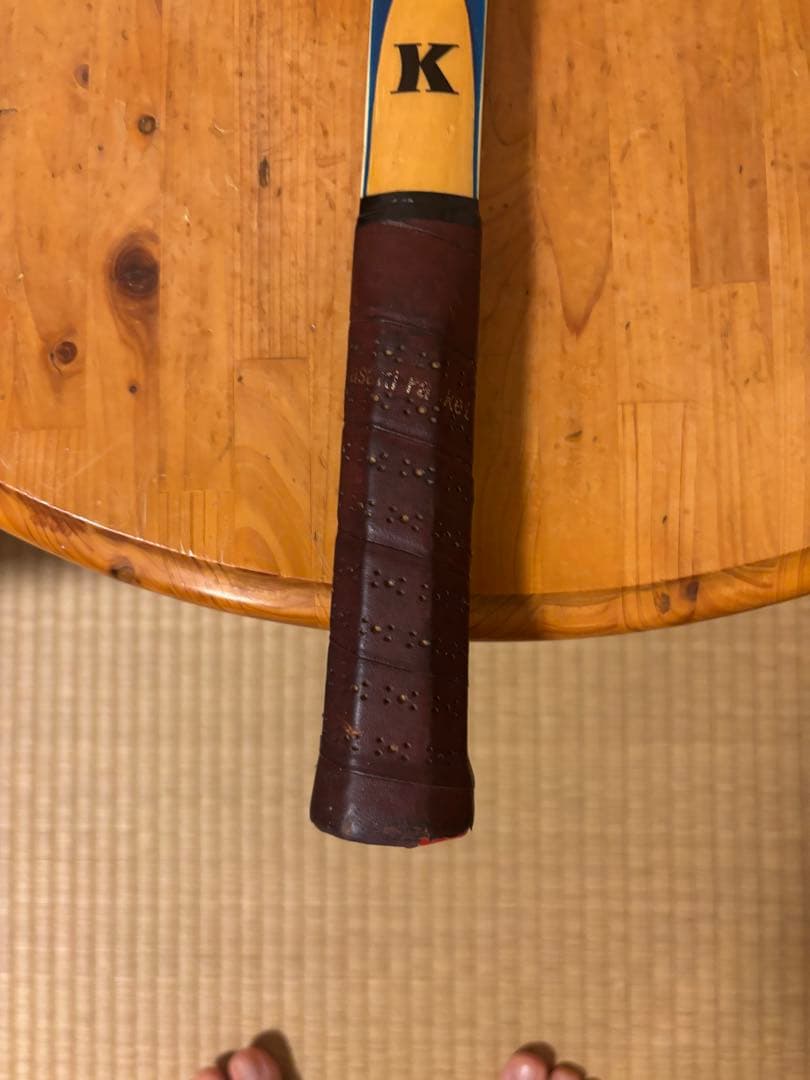 KAWASAKI PRO SHOT ヴィンテージ￼木製テニスラケット