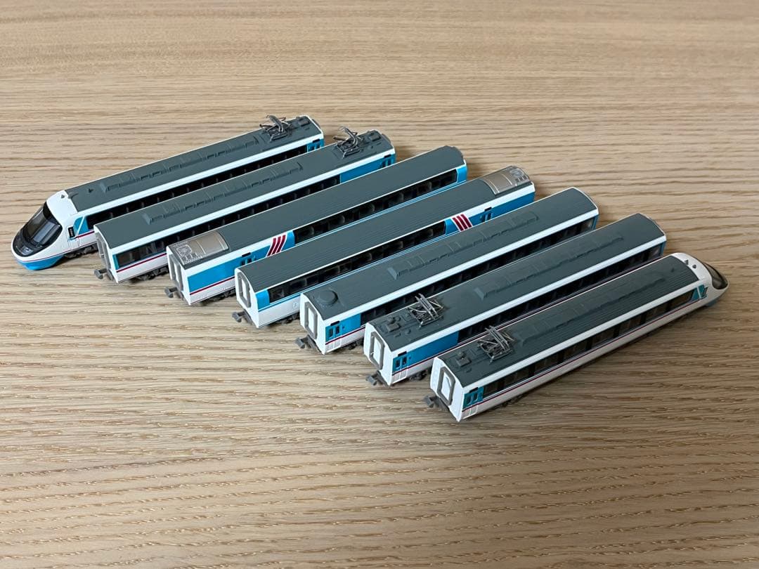 MODEMO 小田急ロマンスカー 20000形RSE“あさぎり”7両セット