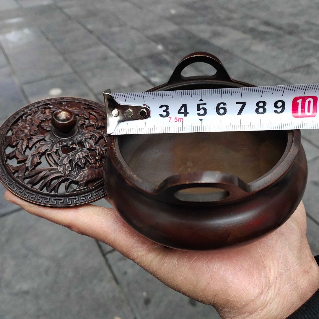 宣徳炉 銅製 工芸品 美術品 置物