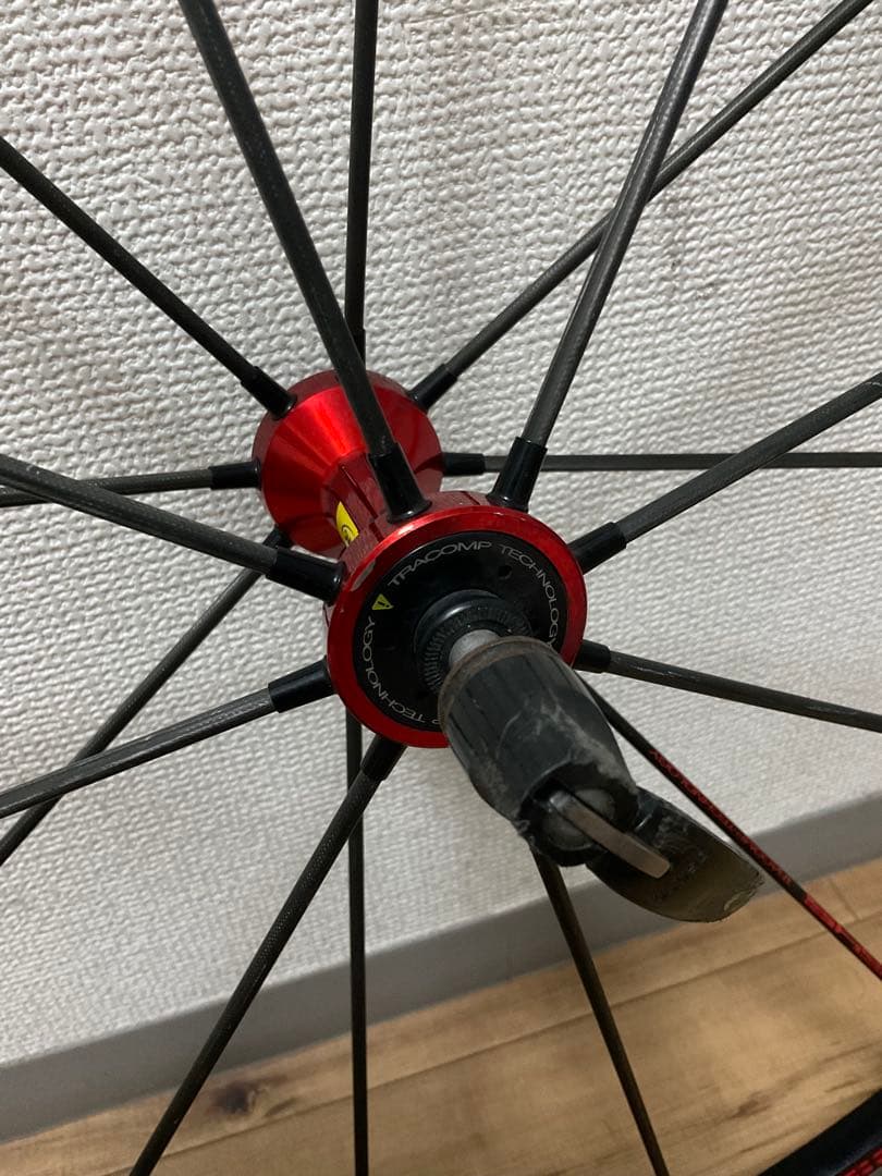 Mavic R-Sys レッド　カーボンスポーク　ホイール