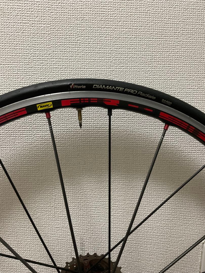 Mavic R-Sys レッド　カーボンスポーク　ホイール
