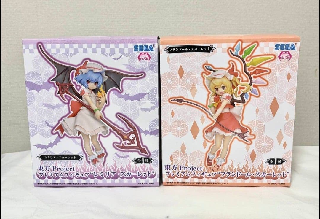 東方Project レミリア　フランドール ・スカーレット　フィギュア　箱あり