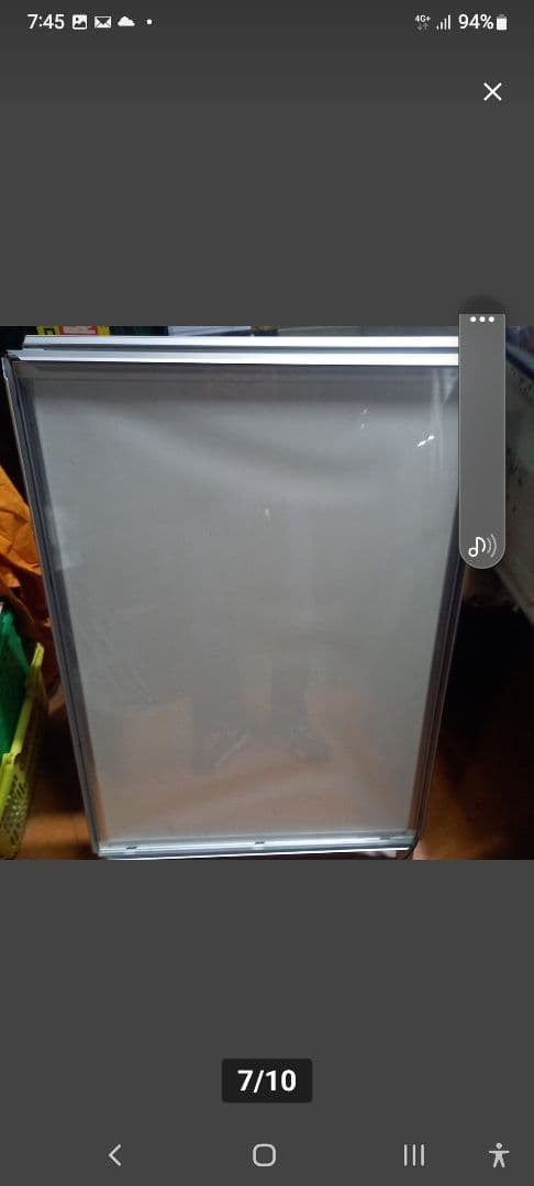 LED両面屋外看板 電源アダプター付き　高さ100cm　幅63cm　開口68cm