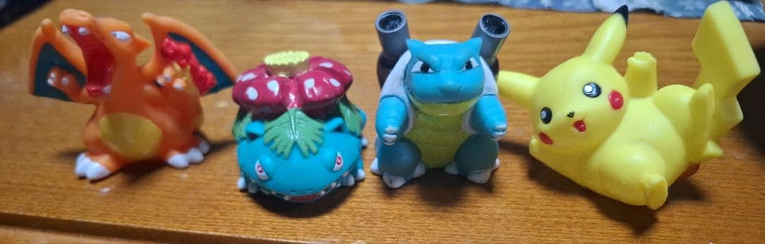 ポケモン　ソフビ指人形 人気キャラクター4点セット