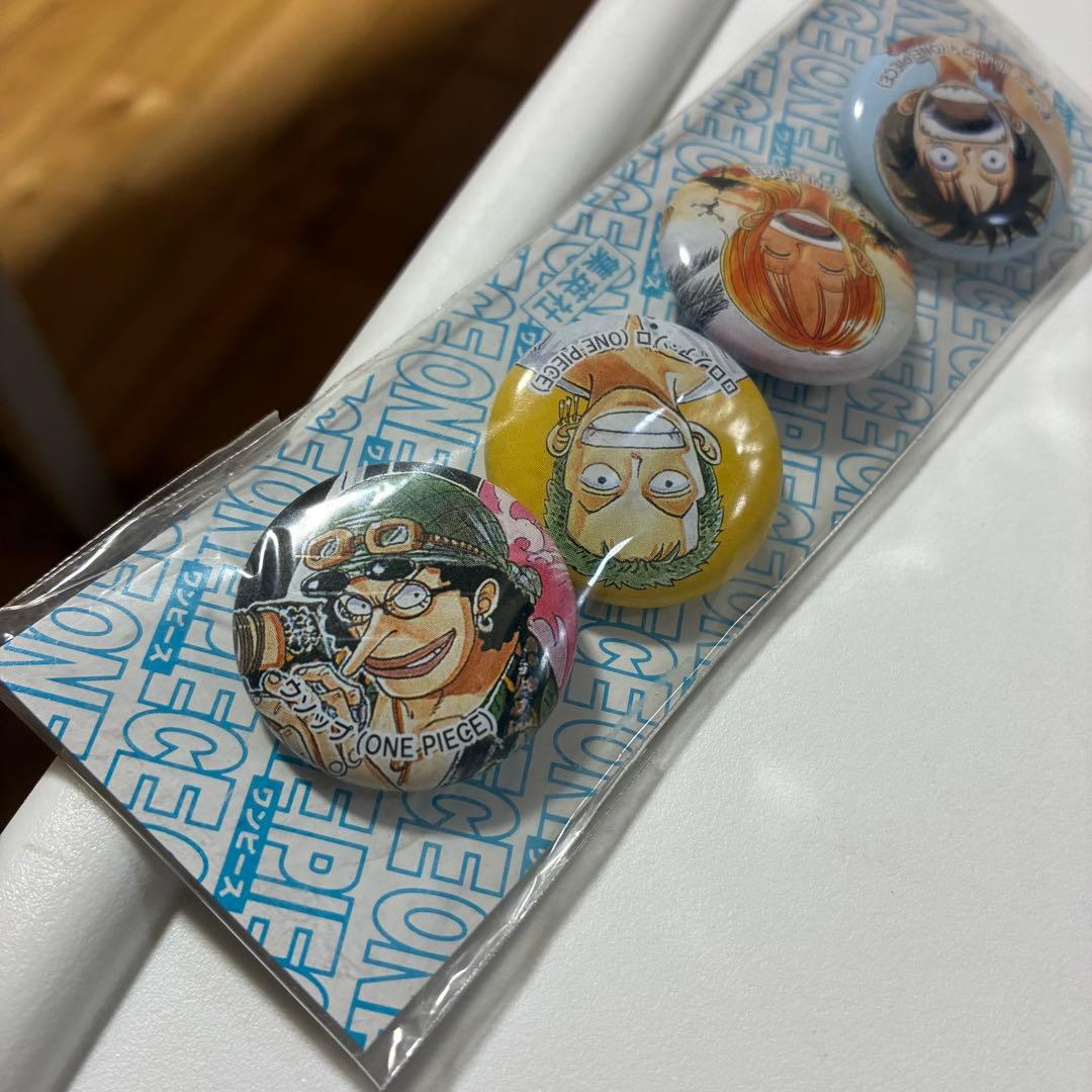 未使用品★ONE PIECE★ワンピース★非売品★缶バッジ