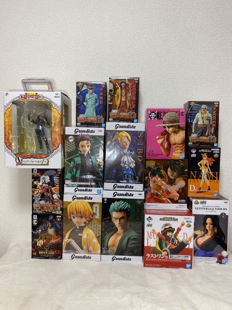 【ワンピース】フィギュアセット+鬼滅キャラ ⭐︎特典付き