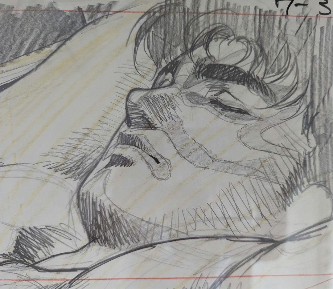 クライングフリーマン　直筆レイアウト