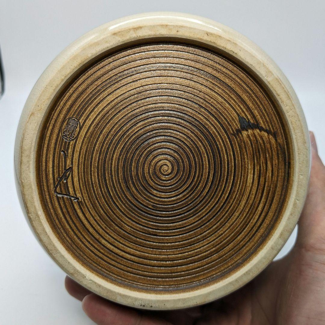 加藤唐三郎 赤津焼 安南写水指 共箱 瀬戸焼 茶道具 茶器 抹茶 食器 容器